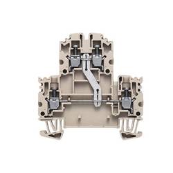 W-Series, Double-tier terminal, Screw connection, Direct mounting, Beige WDK 2.5N V 1041610000 Weidmüller 100 ks