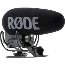 RODE Microphones Videomic Pro+ nasazovací kamerový mikrofon Druh přenosu:Digital montáž patky blesku, vč. ochrany proti větru, vč. kabelu
