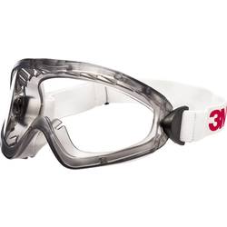 3M 2890S uzavřené ochranné brýle vč. ochrany proti zamlžení, s ochranou proti poškrábání, vč. ochrany před UV zářením šedá EN 166-1 DIN 166-1