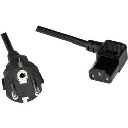 LogiLink IEC kabel [1x zástrčka s ochranným kontaktem - 1x IEC C13 zásuvka 10 A] 3.00 m černá