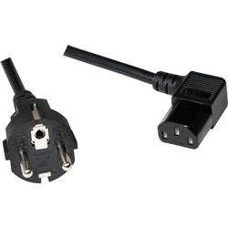LogiLink IEC kabel [1x zástrčka s ochranným kontaktem - 1x IEC C13 zásuvka 10 A] 2.00 m černá