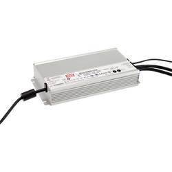 MEAN WELL HLG-600H-12AB LED driver konstantní napětí 480 W 20 - 40 A 10.2 - 12.6 V/DC stmívatelný, stmívací funkce 3v1 , nastavitelný, PFC spínací obvod ,