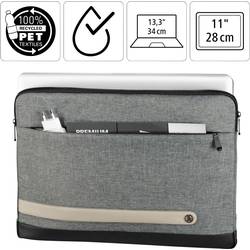 Hama obal na notebooky Max. velikost: 33,8 cm (13,3) šedá