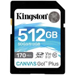 Kingston Canvas Go! Plus paměťová karta SD 512 GB Class 10 UHS-I