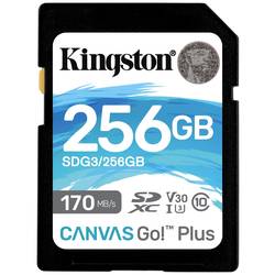 Kingston Canvas Go! Plus paměťová karta SD 256 GB Class 10 UHS-I