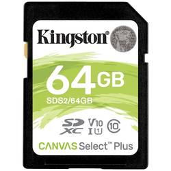 Kingston Canvas Select Plus paměťová karta SDXC 64 GB Class 10 UHS-I