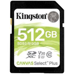 Kingston Canvas Select Plus paměťová karta SDXC 512 GB Class 10 UHS-I