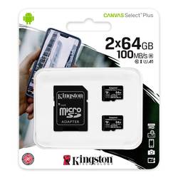 Kingston Canvas Select Plus paměťová karta SDXC 64 GB Class 10 UHS-I vč. SD adaptéru
