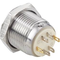 TRU COMPONENTS TC-GQ16F-10E/42RGB/, TC-7494616 tlačítko antivandal, 16 mm, 48 V/DC, 2 A, 1 ks