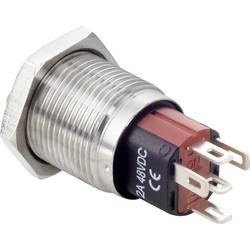 TRU COMPONENTS TC-GQ16-KH-11E/J/G/12V/S, TC-7495036 tlačítko antivandal, 16 mm, 48 V/DC, 2 A, 1 ks