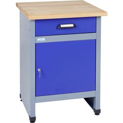 Küpper 12397 přístavný stůl k pracovnímu stolu (š x v x h) 600 x 800 x 600 mm modrá, stříbrná