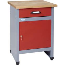 Küpper 12392 přístavný stůl k pracovnímu stolu (š x v x h) 600 x 800 x 600 mm červená, stříbrná