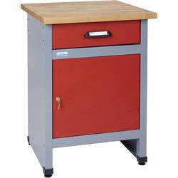 Küpper 12392 Servírovací stolek s 1 dveřmi a 1 zásuvku červená (š x v x h) 600 x 800 x 600 mm