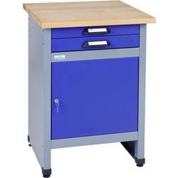 Küpper 12297 přístavný stůl k pracovnímu stolu (š x v x h) 600 x 840 x 600 mm modrá, stříbrná