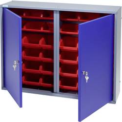 Küpper 70227 Závěsná skříňka 80cm, 2dveře, 36 boxy ultramarínově modrý (š x v x h) 80 x 60 x 19 cm