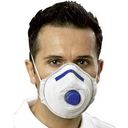Ekastu 411 250 respirátor proti jemnému prachu, s ventilem FFP2 12 ks