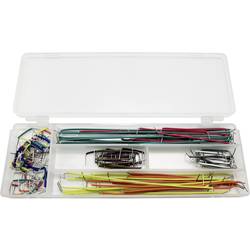 TRU COMPONENTS Jumper kabely Arduino [1x zásuvka drátového můstku - 1x zásuvka drátového můstku] barevná