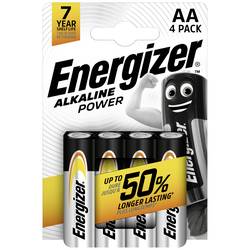 Energizer Power LR06 tužková baterie AA alkalicko-manganová, 1.5 V, 4 ks