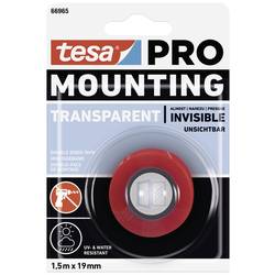 tesa Mounting PRO Transparent 66965-00000-00 montážní páska transparentní (d x š) 1.5 m x 19 mm 1 ks