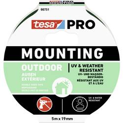 tesa Mounting PRO Outdoor 66751-00001-00 montážní páska transparentní (d x š) 5 m x 19 mm 1 ks