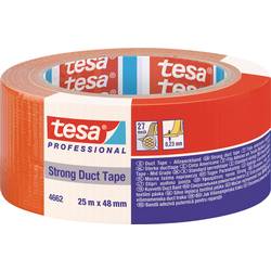 tesa Duct Tape STRONG 04662-00195-01 instalatérská izolační páska oranžová (d x š) 25 m x 48 mm 1 ks