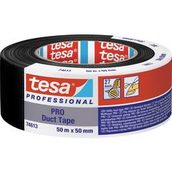 tesa Duct Tape PRO 74613-00002-00 instalatérská izolační páska černá (d x š) 50 m x 50 mm 1 ks