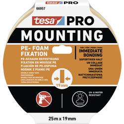 tesa Mounting PRO PE-Fixation 66957-00010-00 montážní páska bílá (d x š) 25 m x 19 mm 1 ks