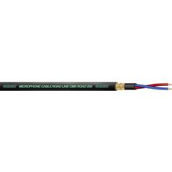 Cordial CMK ROAD 250 mikrofonový kabel 2 x 0.5 mm² černá metrové zboží
