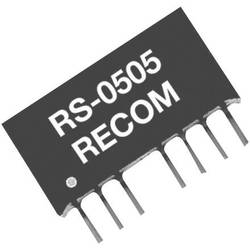 RECOM RS-2405S DC/DC měnič napětí do DPS 24 V/DC 5 V/DC 400 mA 2 W Počet výstupů: 1 x Obsah 1 ks
