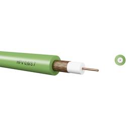 Kabeltronik 7406037S0 koaxiální kabel, vnější Ø: 6 mm, 75 Ω, zelená, metrové zboží