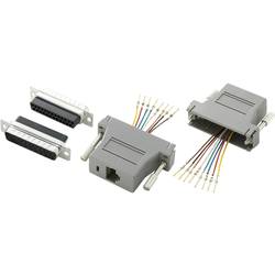 TRU COMPONENTS D-SUB adaptér D-SUB zástrčka 25pólová - RJ45 zásuvka 1 ks