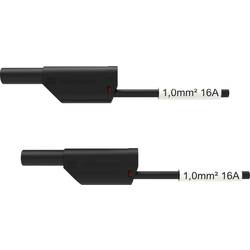 Schützinger VSFK 8500 / SIL1 / 200 / SW bezpečnostní měřicí kabely 4 mm zástrčka 4 mm zástrčka 200.00 cm černá 1 ks