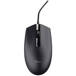 Trust TM-101 drátová myš USB optická černá 3 tlačítko 1200 dpi integrovaný scrollpad