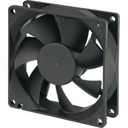 TRU COMPONENTS RD8025B12M axiální ventilátor, 12 V/DC, 51 m³/h, (d x š x v) 80 x 80 x 25 mm, 189135