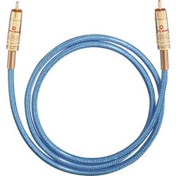 cinch digitální digitální audio kabel [1x cinch zástrčka - 1x cinch zástrčka] 3.00 m modrá Oehlbach NF 113 DI
