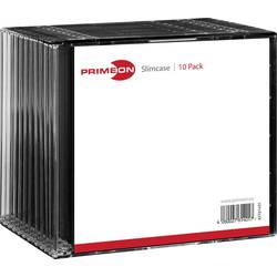 Primeon útlý obal na CD 2761401 1 CD/DVD/Blu-Ray černá plast 10 ks