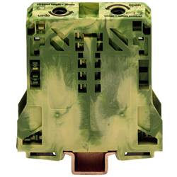 WAGO 285-157 svorka ochranného vodiče 20 mm pružinová svorka osazení: Terre zelená, žlutá 1 ks