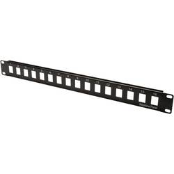Digitus DN-91400 16 portů síťový patch panel 483 mm (19) nevybavený specifikací 1 U černá neosazený