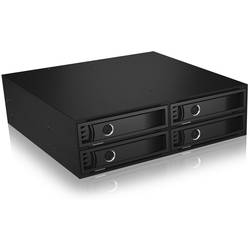 ICY BOX CY BOX IB-2242SSK Back Plane für 4x 2,5 SATA/SAS Festplatten/SSDs in 1x 5,25 S rámeček na 2,5 pevný disk