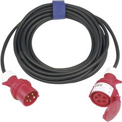 SIROX 365.410 napájecí prodlužovací kabel 32 A černá 10.00 m H07RN-F 5G 4 mm²