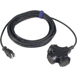SIROX 345.503 napájecí prodlužovací kabel, 16 A, černá, 3.00 m