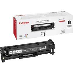 Canon 718 BK 2662B002 kazeta s tonerem originál černá 3400 Seiten toner