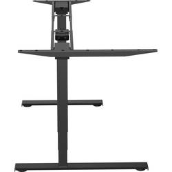 SpeaKa Professional konstrukce psacího stolu pro práci vsedě i ve stoje SP-SDF-510 SP-9414652 (š x h) 170 cm x 90 cm černá