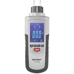 VOLTCRAFT FIT-100 instalační tester, VC-12321015, DE provedení s SCHUKO zástrčkou (fáze vpravo), správná funkce jen při otočení