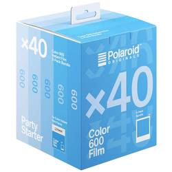 Polaroid 600 Color Film Pack 40x instantní film modrá