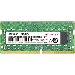 Transcend JetRAM RAM modul pro notebooky DDR4 8 GB 1 x 8 GB 3200 MHz 260pin SO-DIMM JM3200HSB-8G