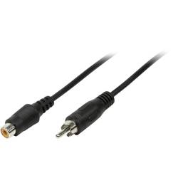 LogiLink CA1032 cinch audio kabel 5.00 m černá (matná)
