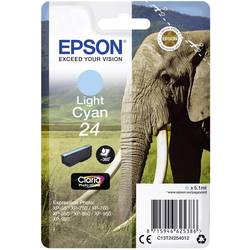 Epson Ink T2425, 24 originál světlá azurová C13T24254012