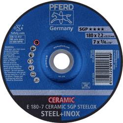 PFERD 62217300 E 180-7 CERAMIC SGP STEELOX brusný kotouč lomený Průměr 180 mm Ø otvoru 22.23 mm nerezová ocel, ocel 10 ks