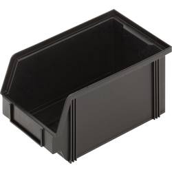 Alutec 1394004197 skladový box , CB4MC, (š x v x h) 145 x 125 x 235 mm, černá, 1 ks